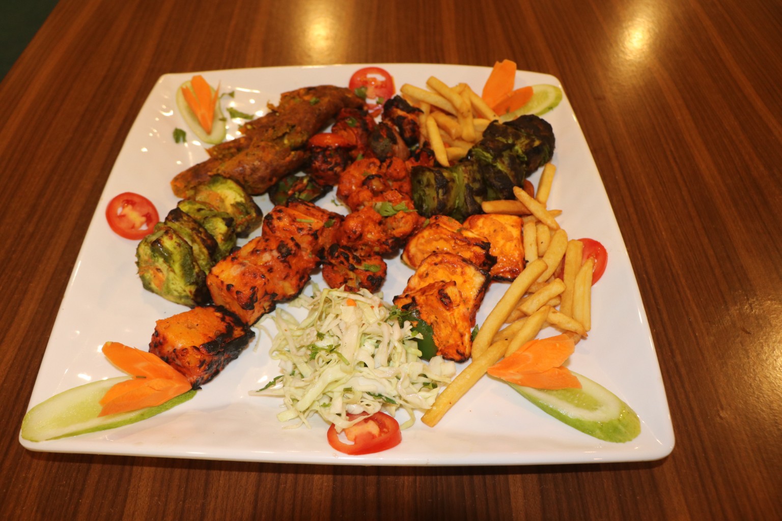 Food at The Ocean Grill